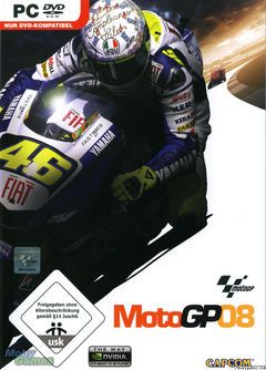 Box art for MotoGP 08