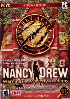 Box art for Nancy Drew: Warnings at Waverly Academy