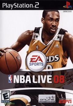 Box art for NBA Live 08