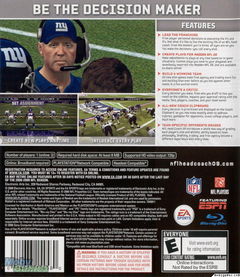 Box art for NFL Head Coach