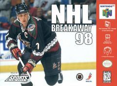 Box art for NHL Breakaway 98