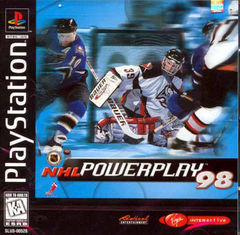 Box art for NHL Powerplay 98