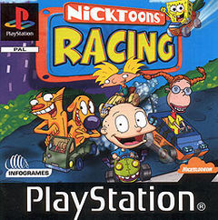 Box art for Nicktoons Racing