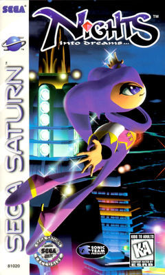 Box art for Nights into Dreams