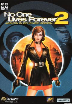 Box art for No One Lives Forever 2: A Spy in H.A.R.M.s Way