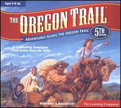 Box art for Oregon Trail - 5th Edition