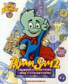 Box art for Pajama Sam 2 - Thunder And Lighting Arent So Frightening