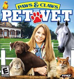Box art for Paws And Claws Pet Vet