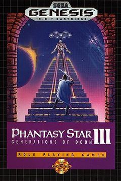 Box art for Phantasy Star III - Generations of Doom