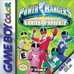 box art for Power Rangers - Time Force