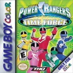 Box art for Power Rangers - Time Force