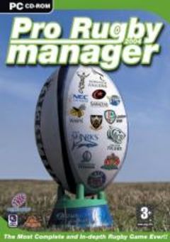 Box art for Pro Rugby Manager 2004