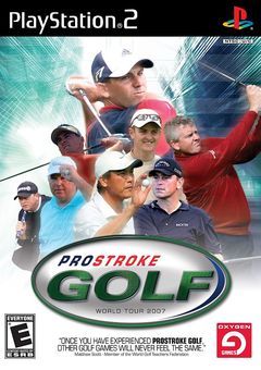 Box art for Pro Stroke Golf: World Tour 2007