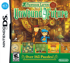 box art for Professor Layton and the Unwound Future