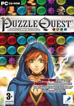 Box art for Puzzle Quest: Challenge of the Warlords