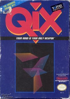 Box art for Qix