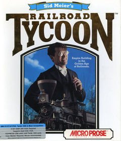 Box art for Railroad Tycoon Deluxe