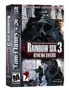 Box art for Rainbow Six 3: Athena Sword