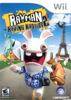 box art for Rayman Raving Rabbids 2