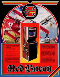 Box art for Red Baron Arcade