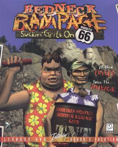 Box art for Redneck Rampage: Suckin Grits On Route 66