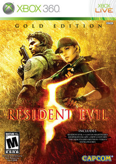 Box art for Resident Evil 5 Gold Edition