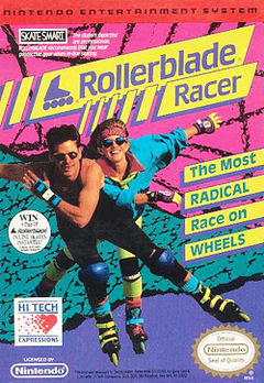 Box art for Roller Blade Racer