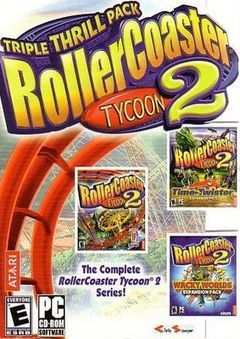 box art for Roller Coaster Tycoon 2 - Triple Thrill Pack