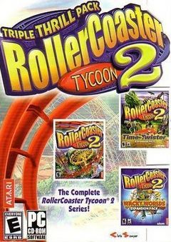 Box art for Roller Coaster Tycoon 2 - Triple Thrill Pack