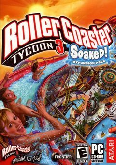 Box art for Roller Coaster Tycoon 3: Soaked