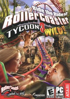 Box art for Roller Coaster Tycoon 3: Wild!