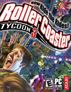 Box art for Roller Coaster Tycoon 3