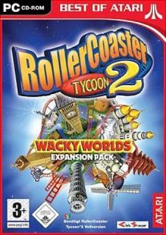 Box art for RollerCoaster Tycoon 2 - Wacky Worlds