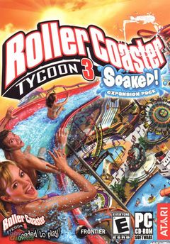 Box art for RollerCoaster Tycoon 3: Soaked!