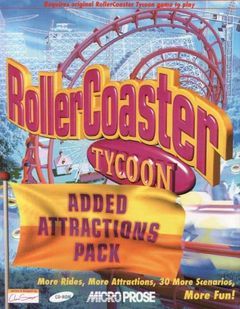 Box art for RollerCoaster Tycoon - Added Attractions