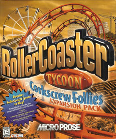Box art for RollerCoaster Tycoon - Corkscrew Follies