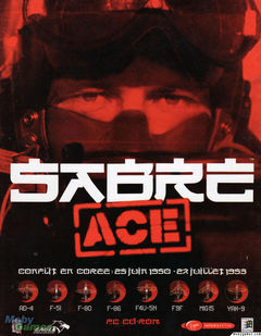 Box art for Sabre Ace - Conflict Over Korea