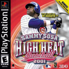 Box art for Sammy Sosa High Heat Baseball 2001