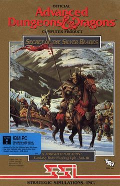 Box art for Secret of the Silver Blades