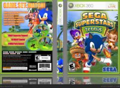 Box art for Sega Superstars Tennis