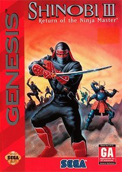 box art for Shinobi 3 - Return of the Ninja Master