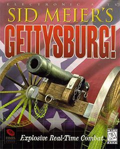 Box art for Sid Meiers Gettysburg!