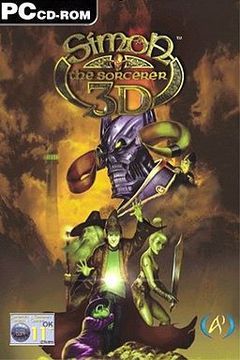 Box art for Simon The Sorcerer 3d