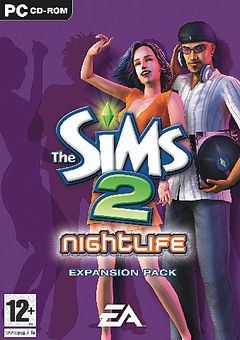 Box art for Sims 2: Nightlife