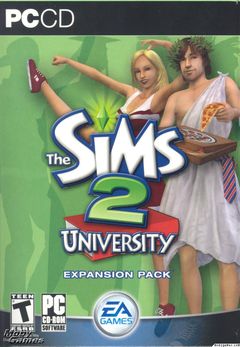 box art for Sims 2: University