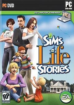 Box art for Sims Life Stories