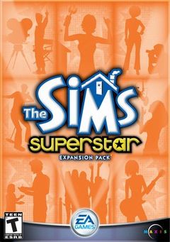 Box art for Sims: Superstar, The