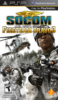 Box art for SOCOM: U.S. Navy SEALs Fireteam Bravo 3