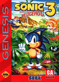 Box art for Sonic The Hedgehog 3