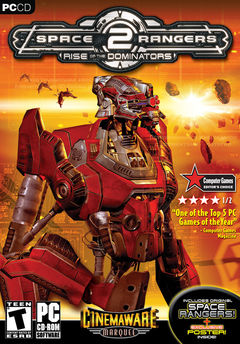 Box art for Space Rangers 2: Rise of the Dominators